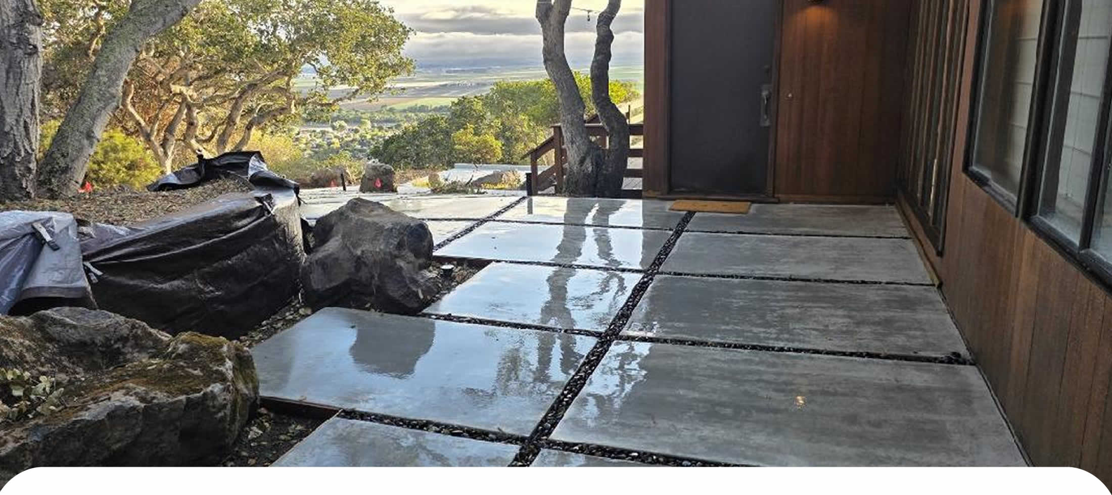 Pebble Beach Concrete Cleaning Services
